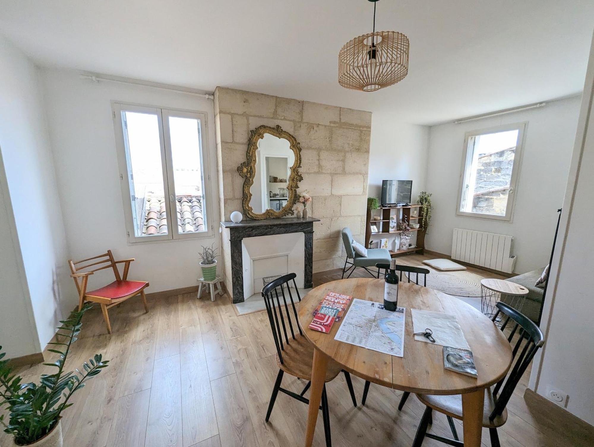 Lumineux Appartement Sous Les Toits A Pey Berland Bordeaux Zewnętrze zdjęcie